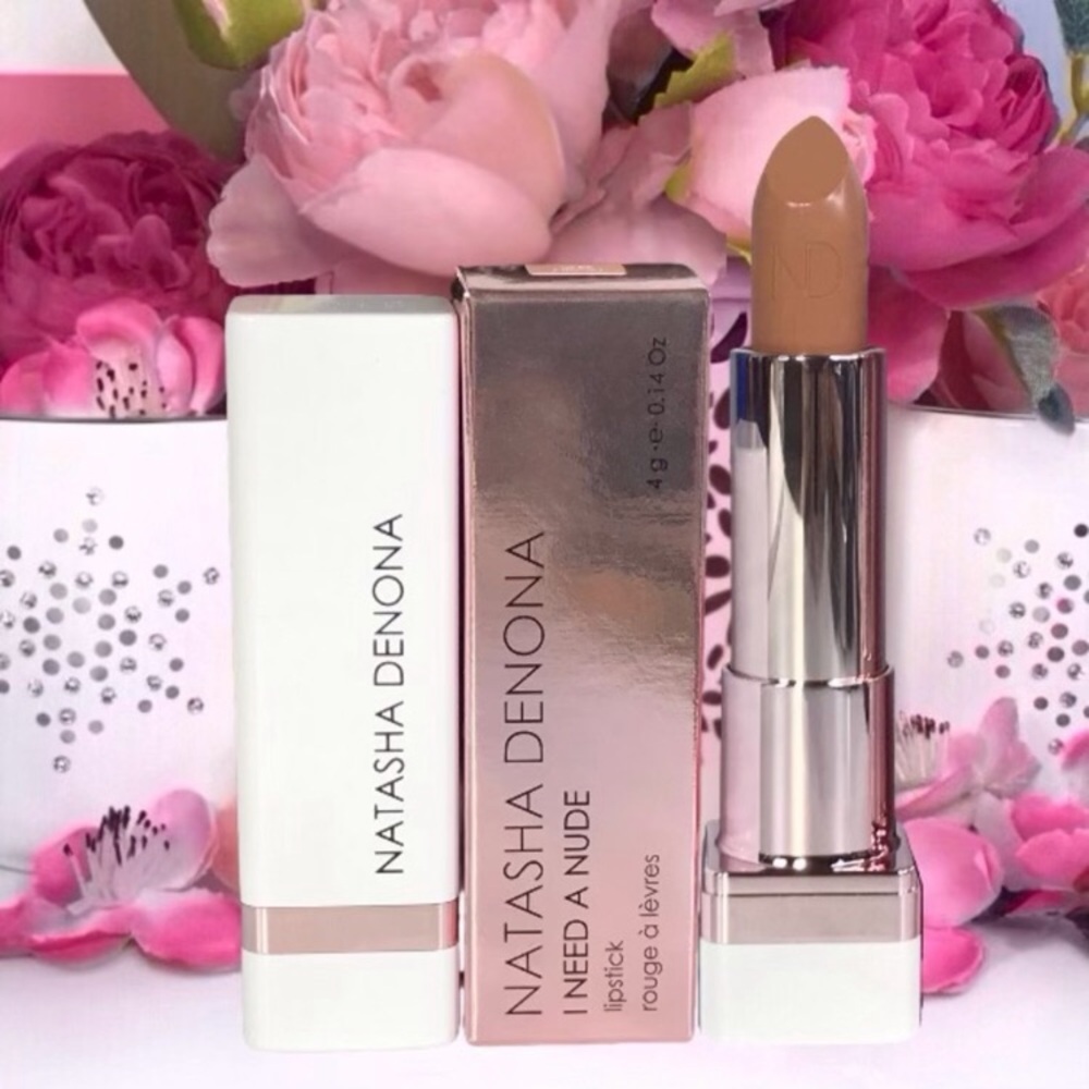 Natasha Denona I NEED A NUDE LIPSTICK in 2b Liron (Light Peachy Beige) 4g *BNIB